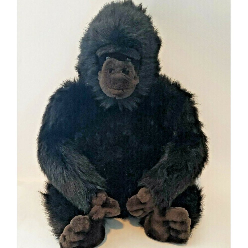 1986 Dakin Gorilla Large Stuffed Animal Plush Toy